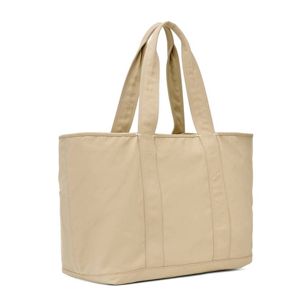 NEW BOULEVARD women's teddy large tote in sand